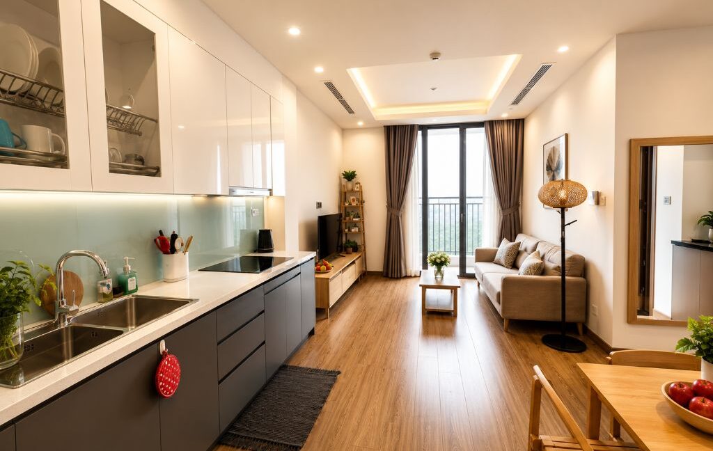 can ho vinhomes green bay 4pn view ho 01