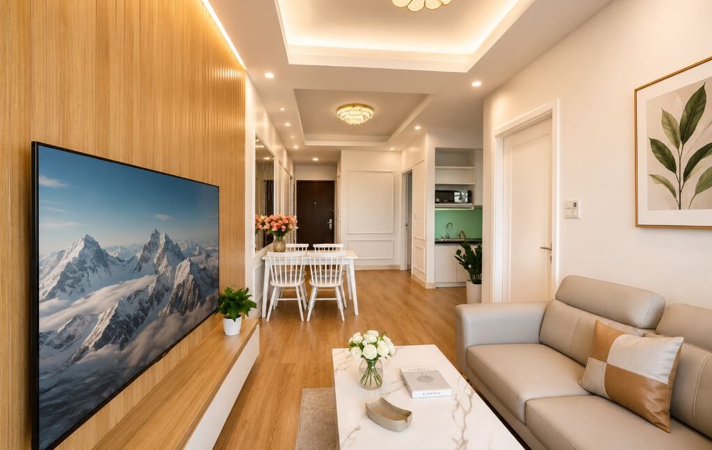 can ho vinhomes green bay 4pn view ho 02
