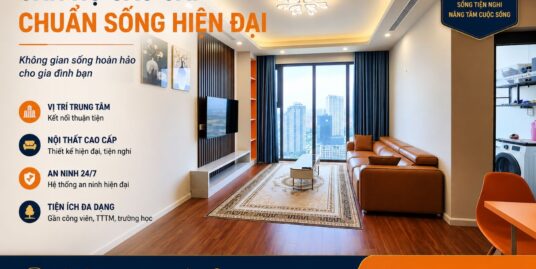 Cho thuê căn hộ The Matrix One 2PN – View thành phố, thoáng mát